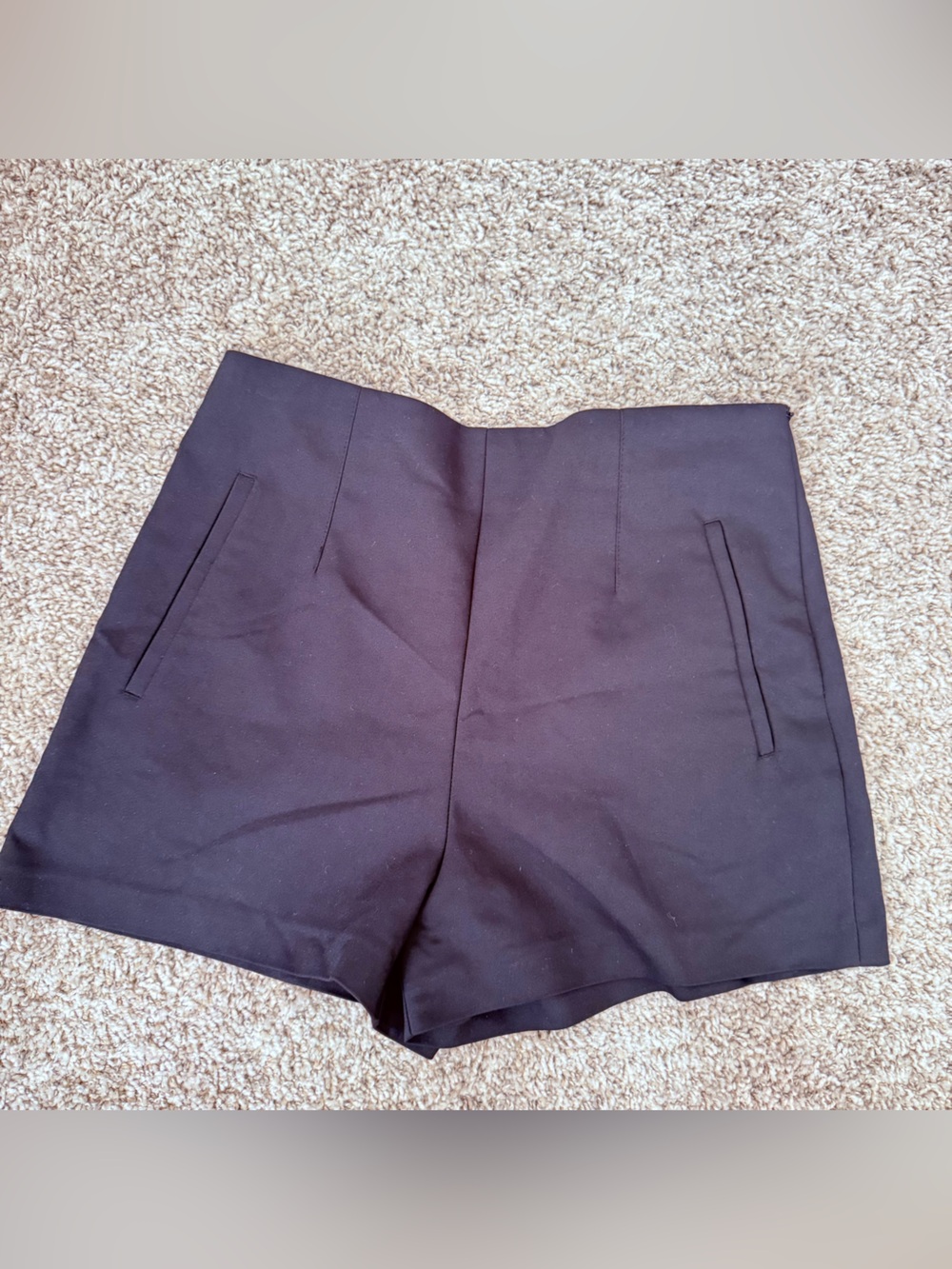 Zara  contemporary high waisted high rise dressy short size Large